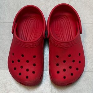 CROCS Kids Red Shoes
